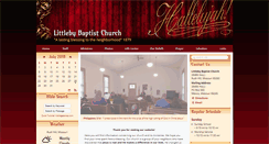 Desktop Screenshot of littlebybaptist.org